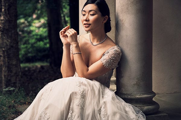 Vintage inspired bridal jewellery