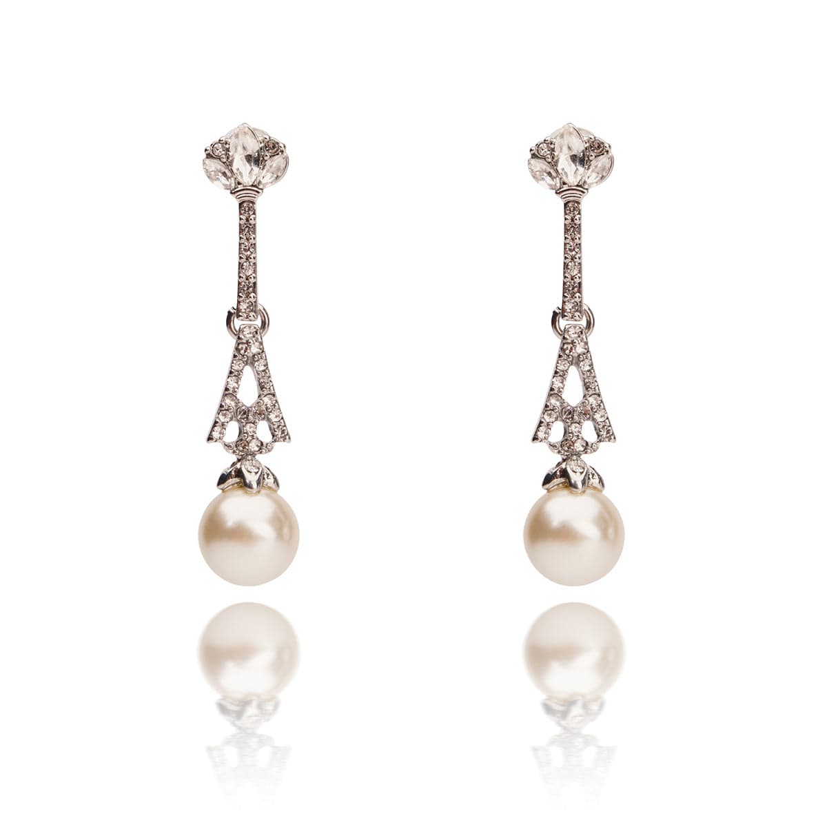 Eiffel Tower Drop Earrings