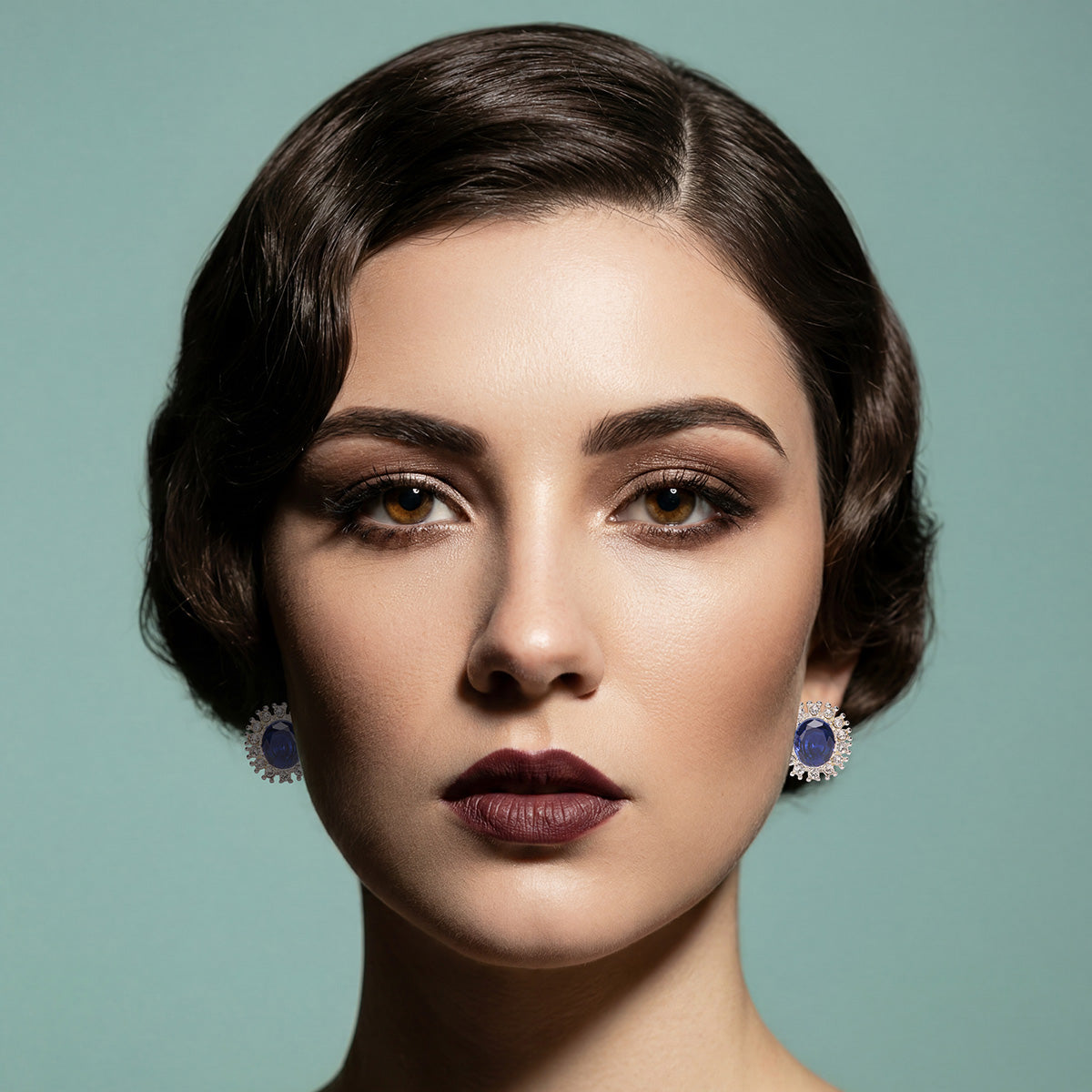 Lady Diana Clip On Earrings