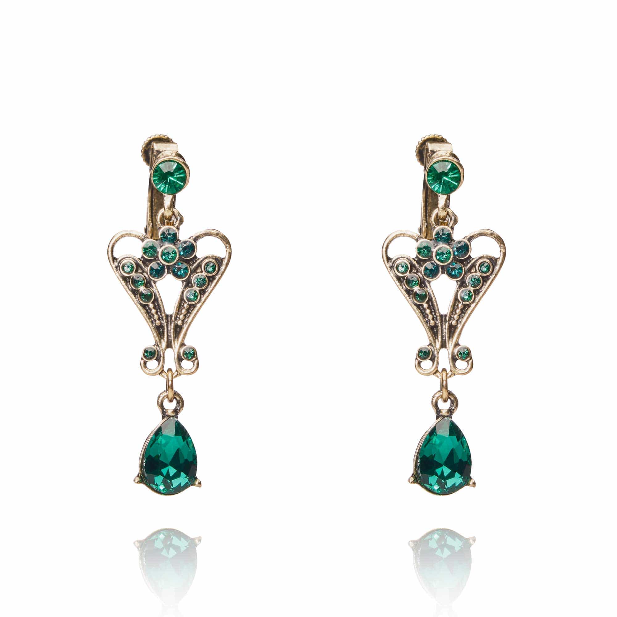 Pendeloque Crystal Drop Earrings Lovett & Co