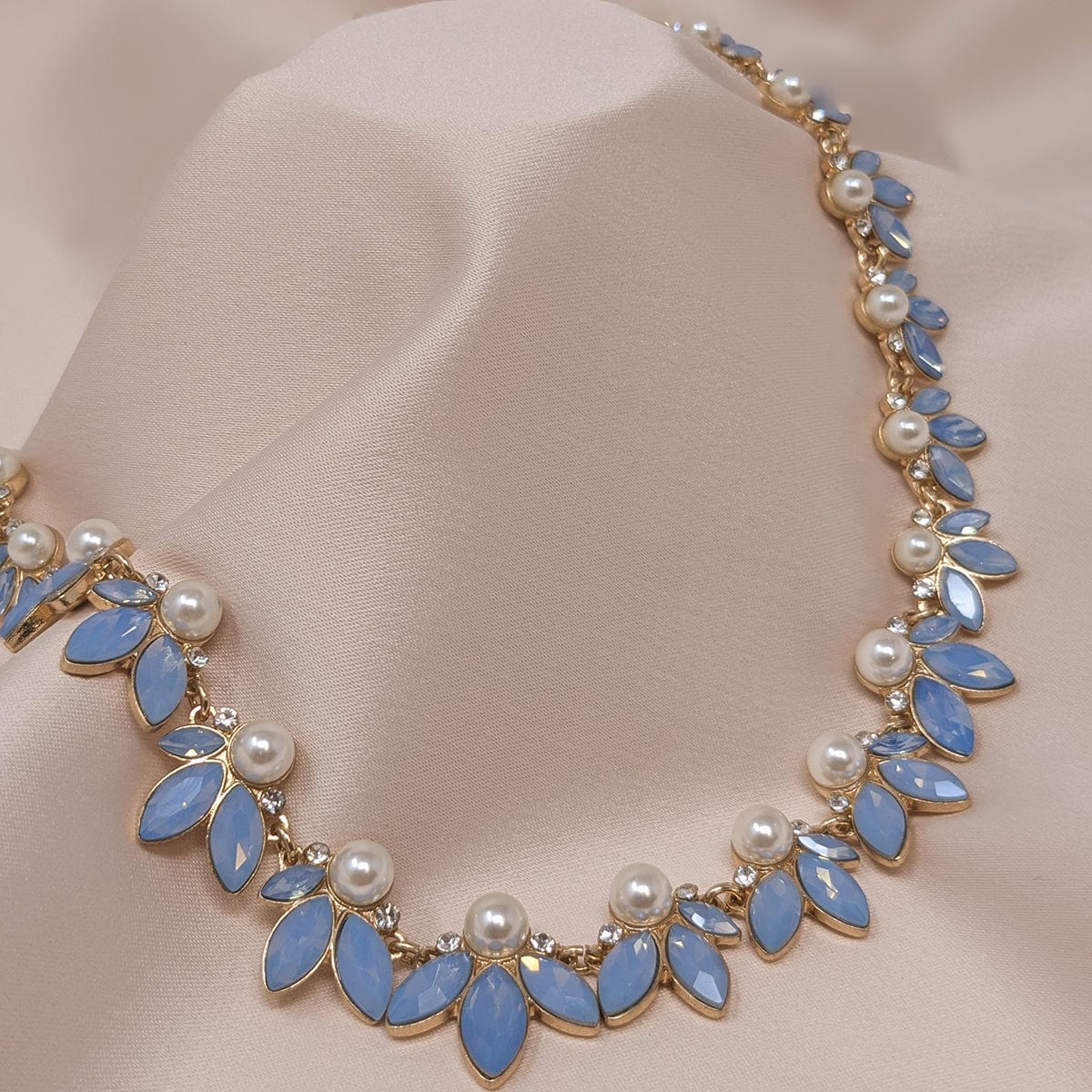 Light Blue Opal Necklace Lovett & Co