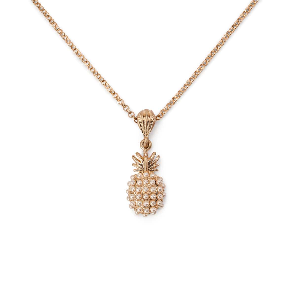 Tropical Pearl Pineapple Neckace Lovett & Co