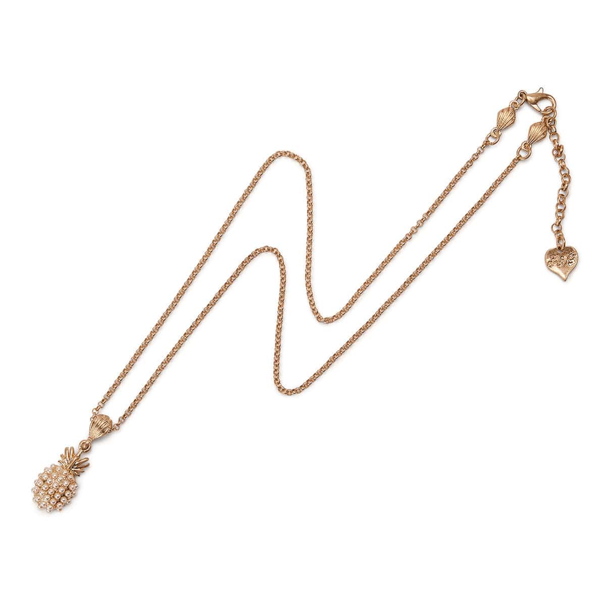 Tropical Pearl Pineapple Neckace Lovett & Co