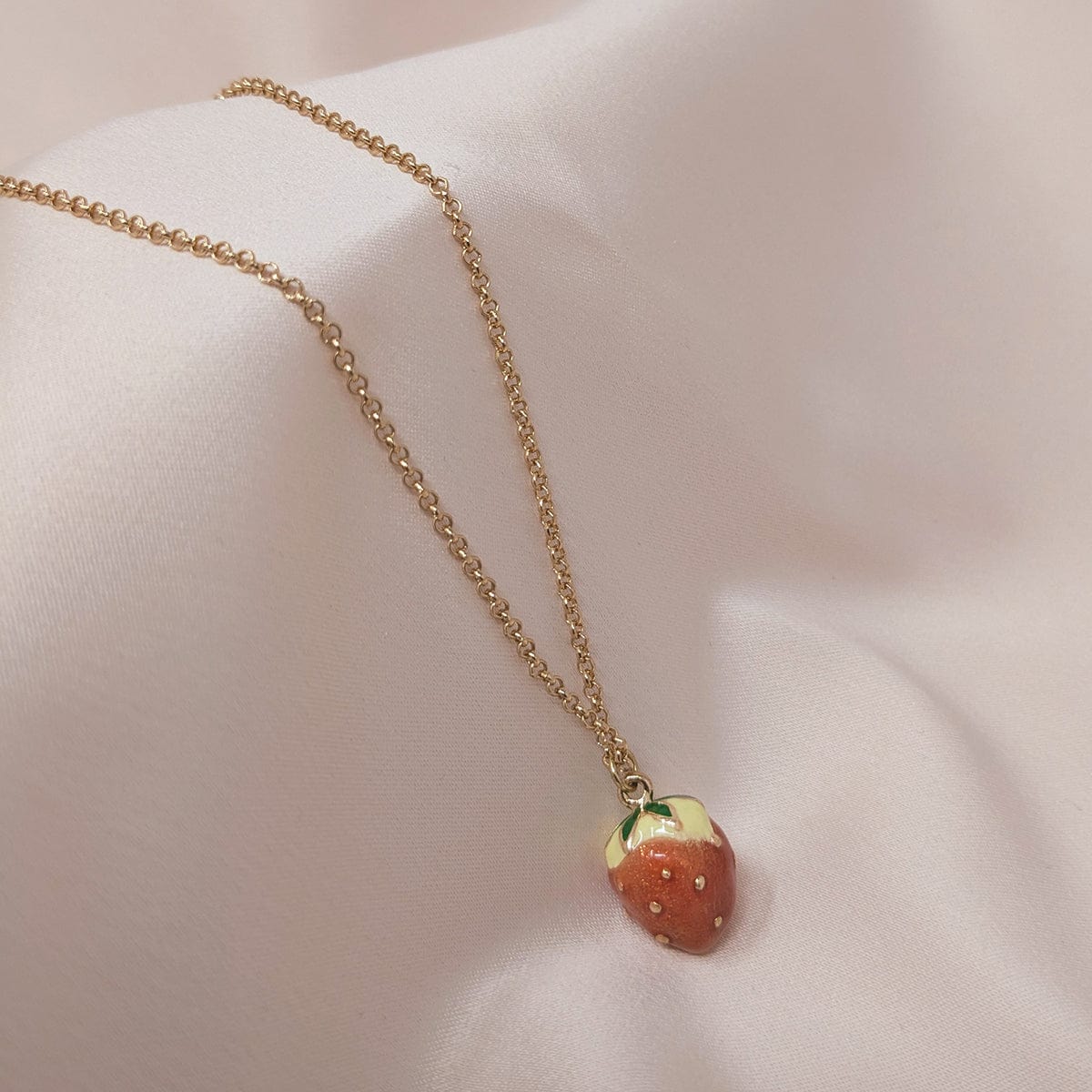 1950s Novelty Strawberry Necklace Lovett & Co
