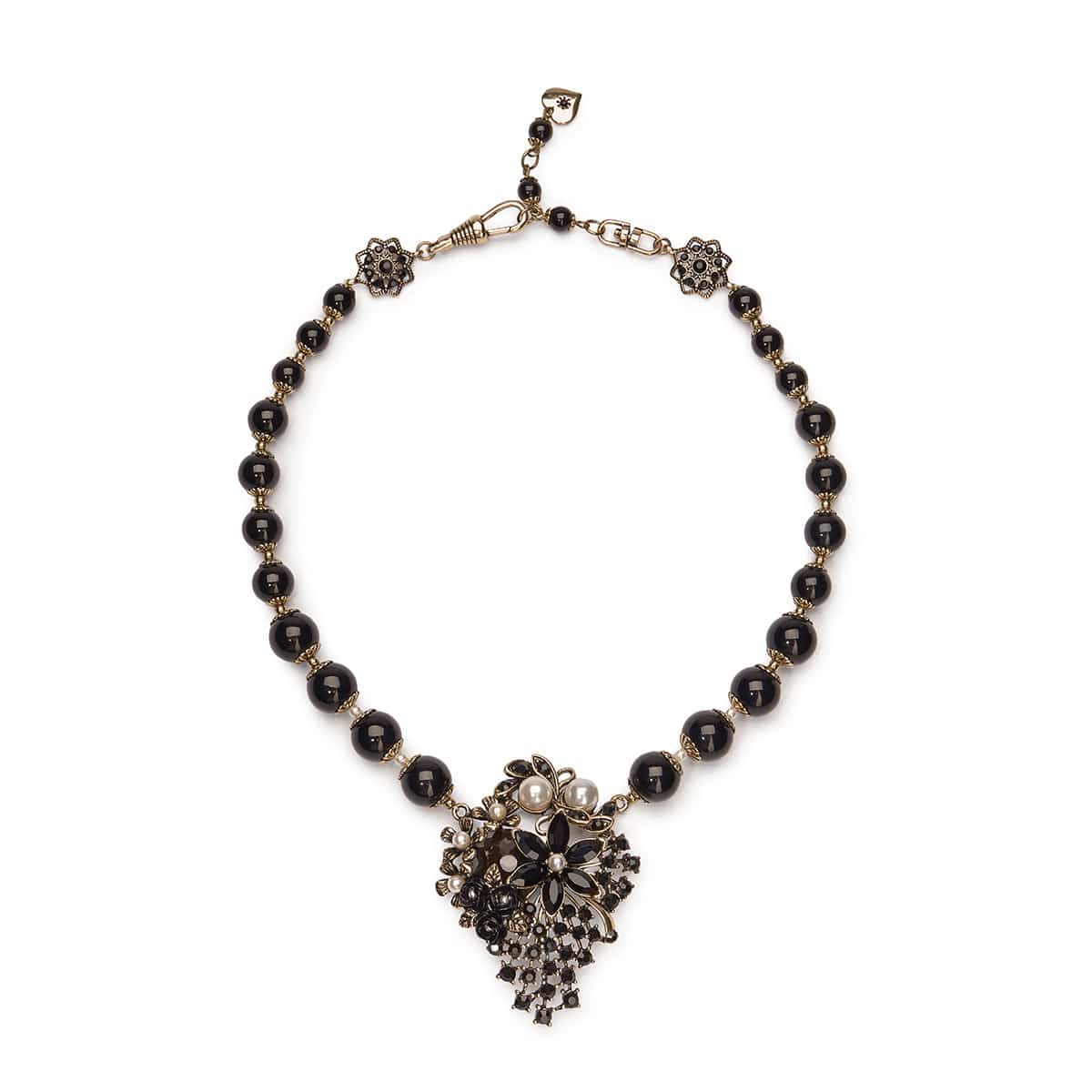 Jet Inspired Miriam Haskell Necklace Lovett & Co