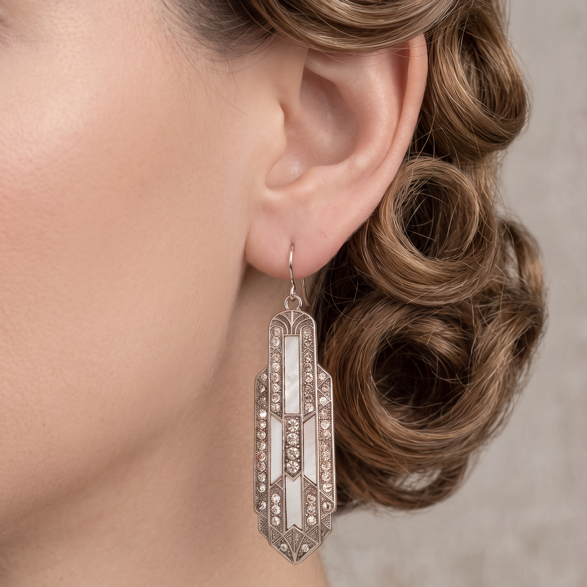 Art Deco Empire State Earrings