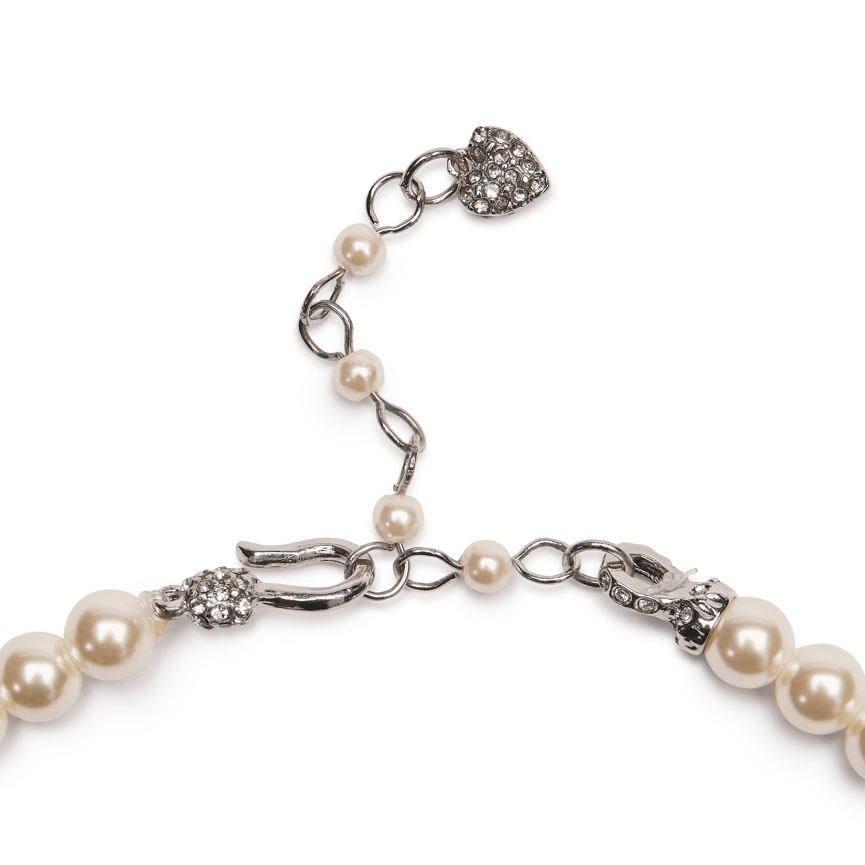 Cream Pearl Choker Necklace Grace Kelly Style