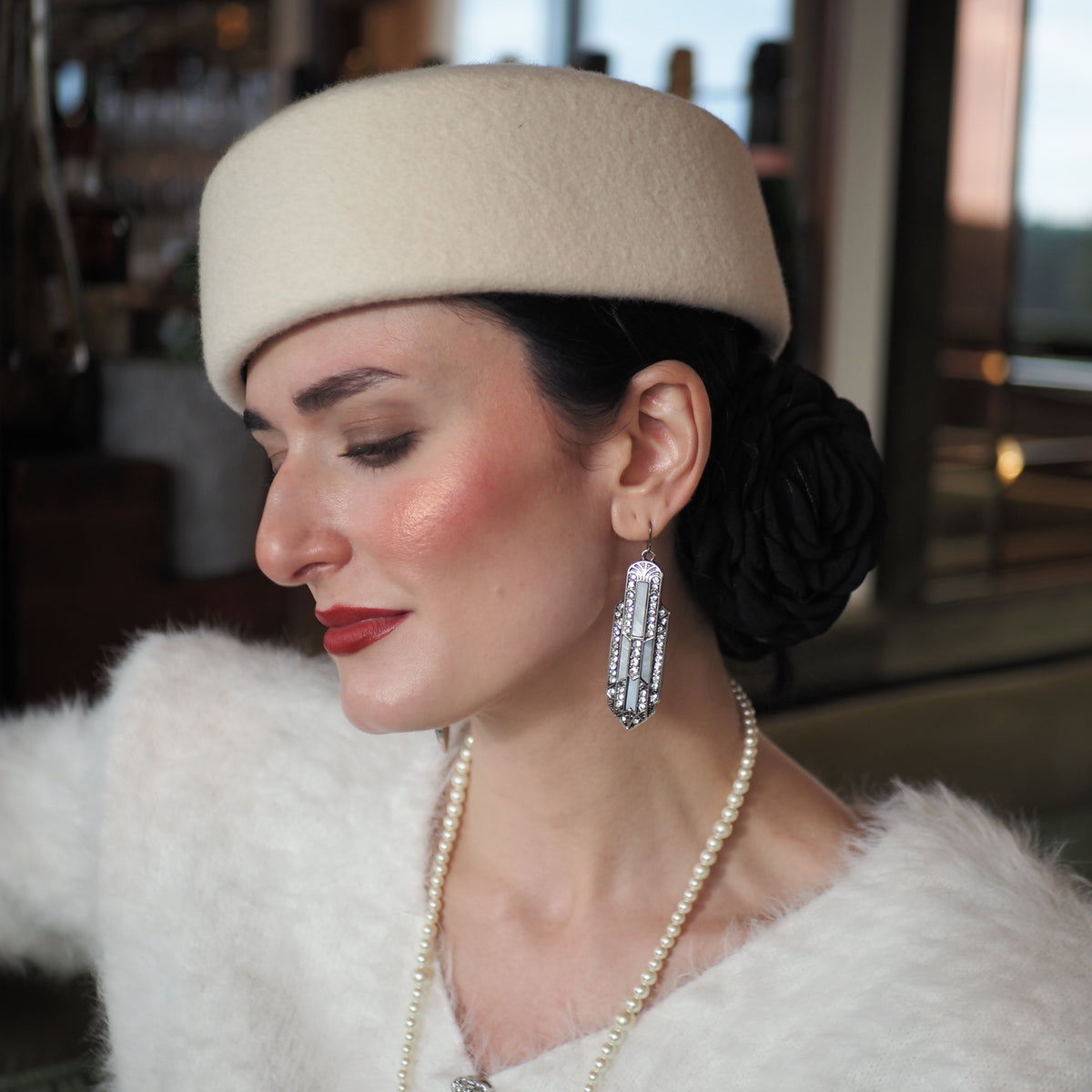 Art Deco Empire State Earrings