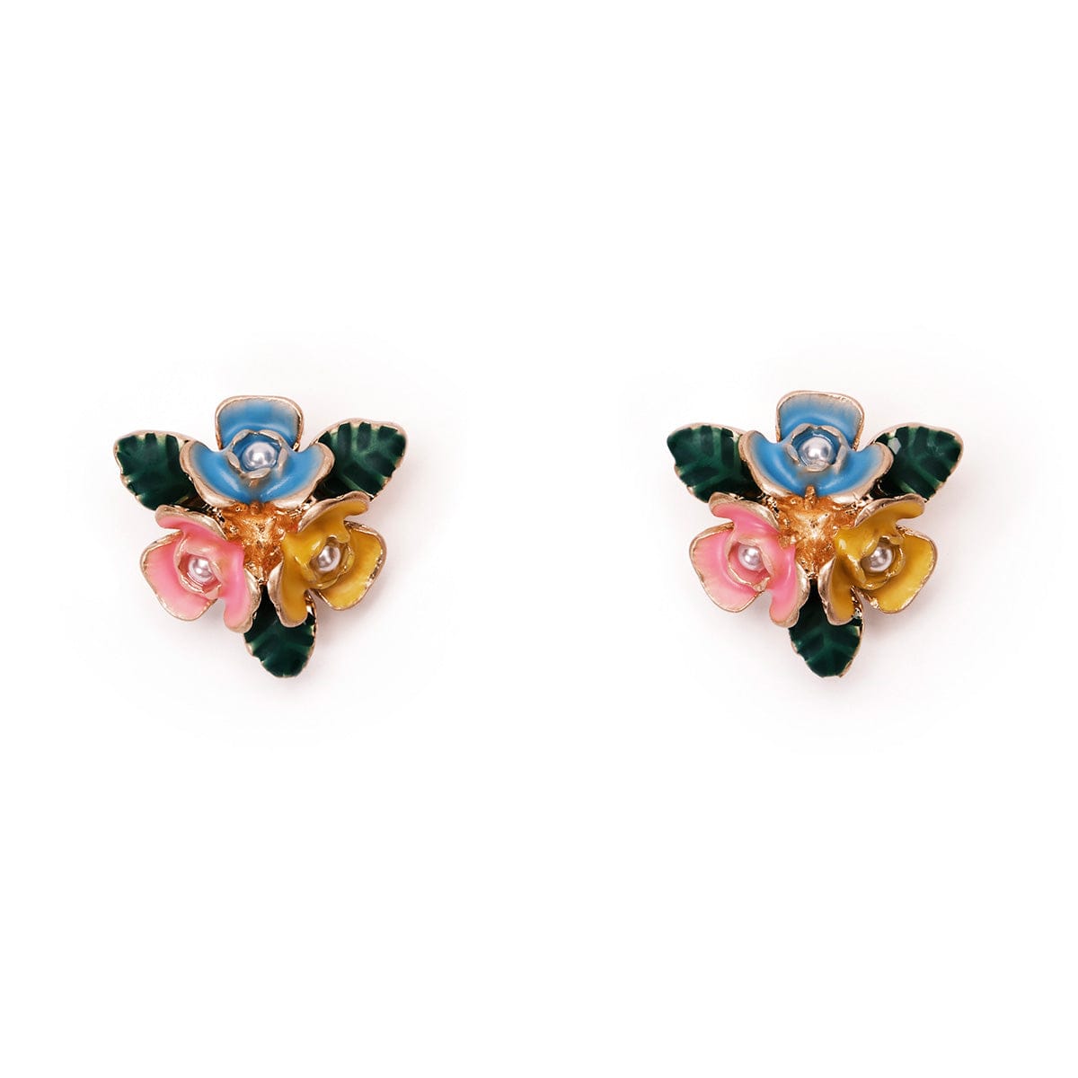 Flower-stud-earrings-Lovett-and-Co