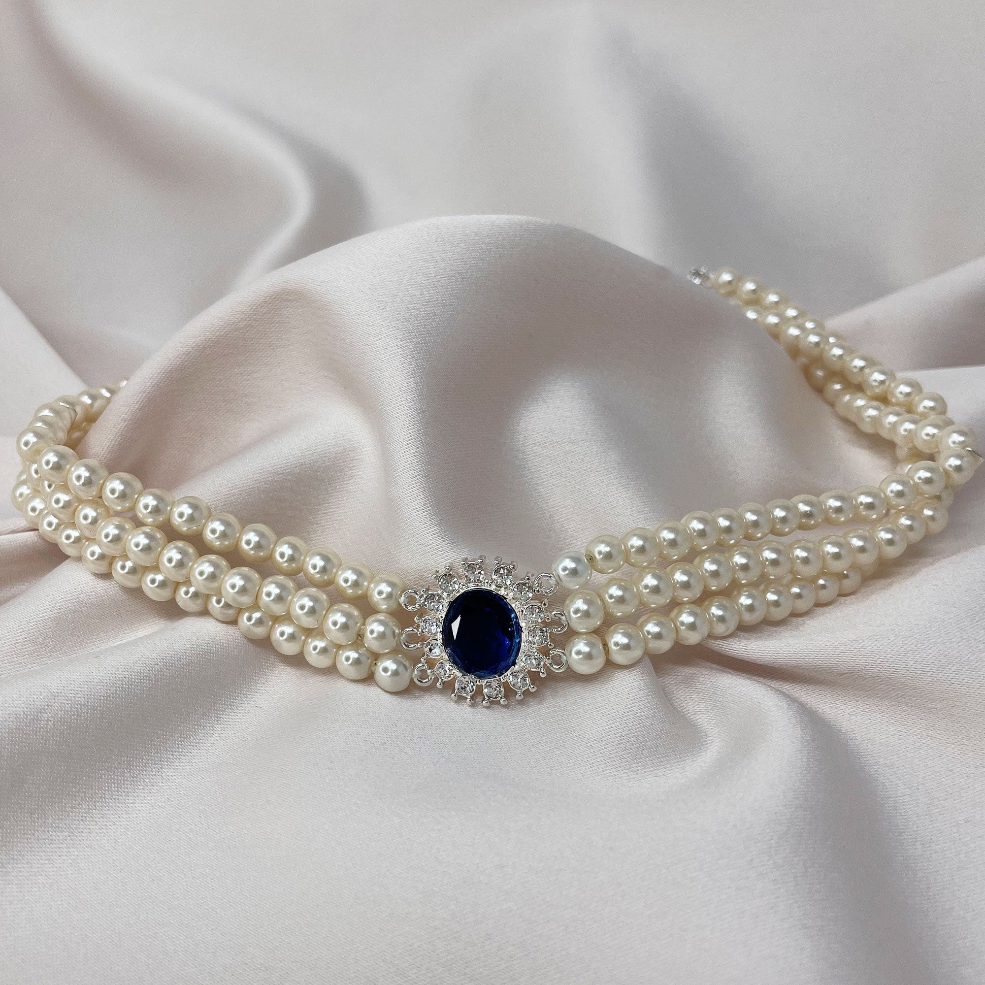 Princess Diana Inspired pearl choker by Lovett & Co