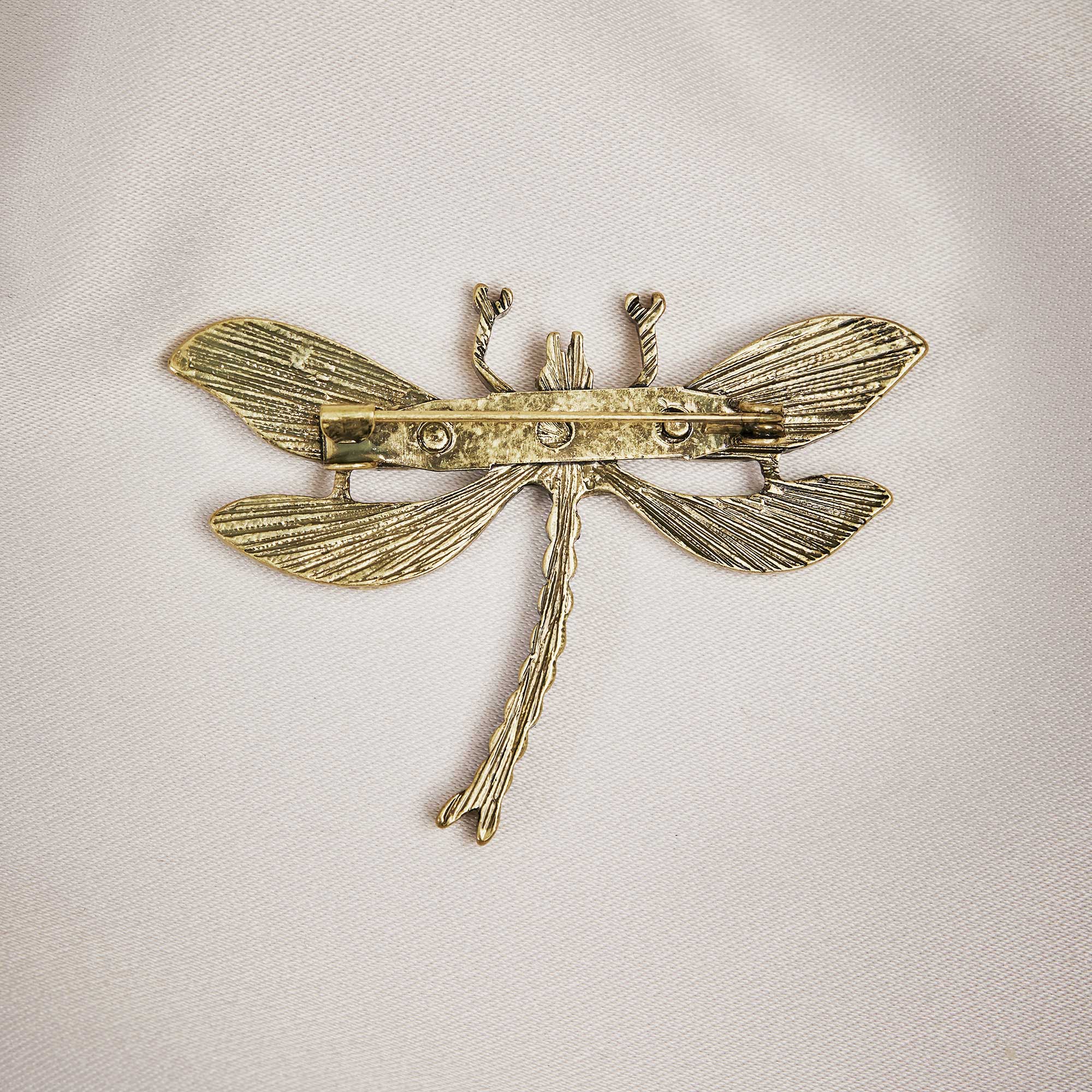 Vintage style 1920s inspired Dragonfly Brooch by lovett & Co