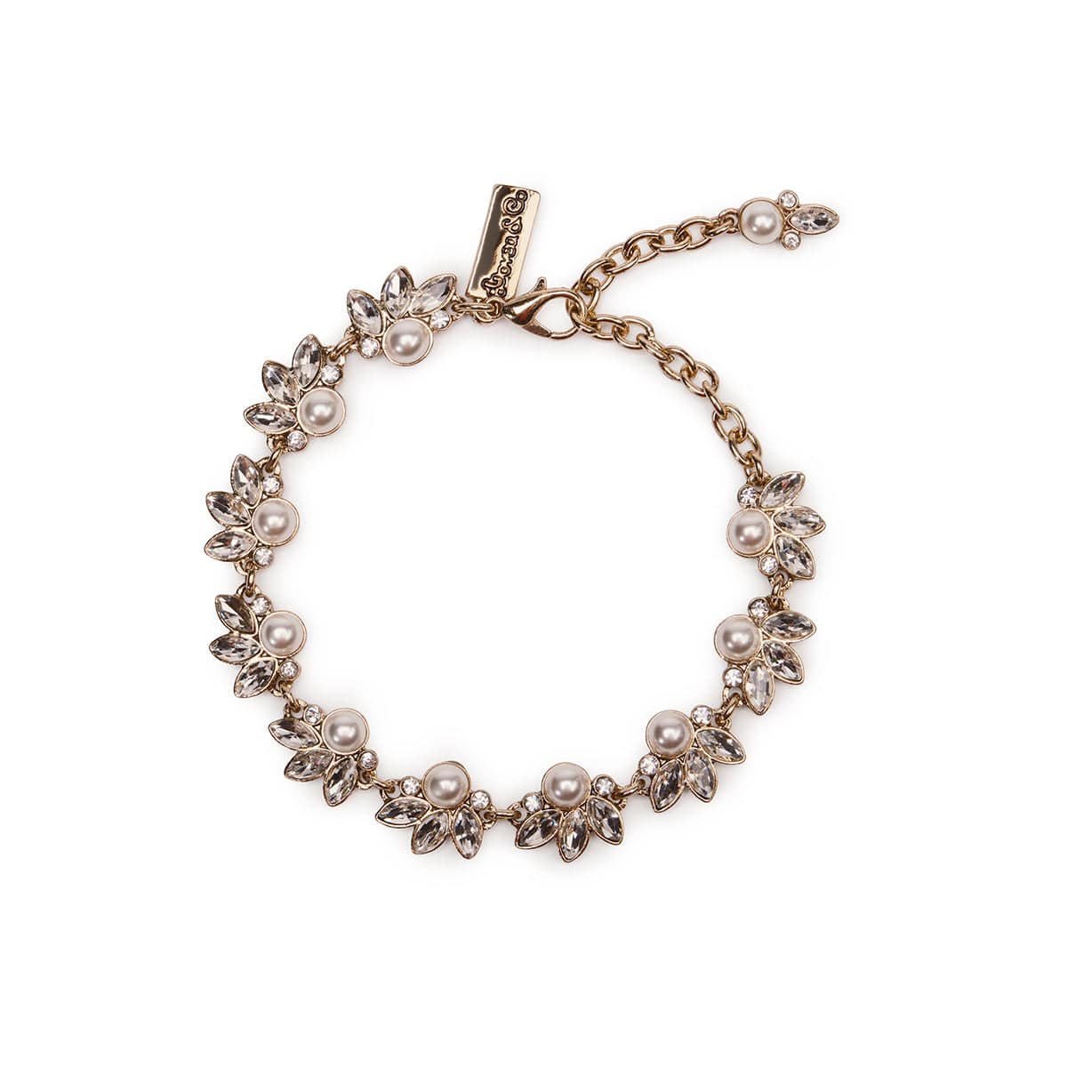 Leaf & Pearl Bracelet -Vintage Inspired Jewellery- lovett & Co