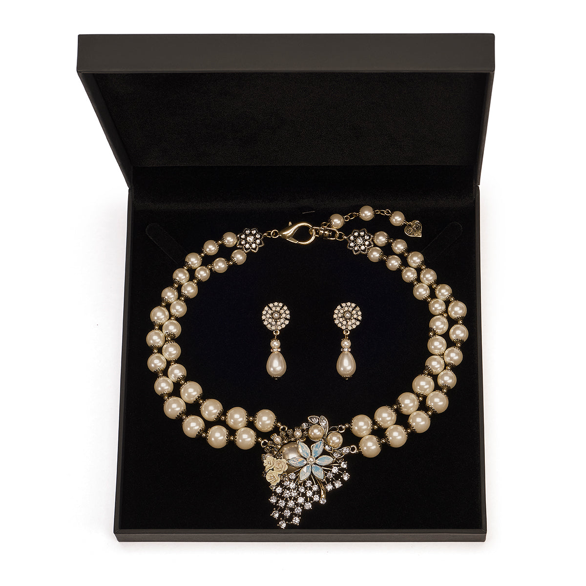 Miriam Haskell Inspired Pearl jewelry set  Lovett & Co