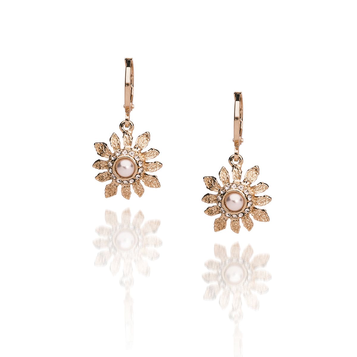 Sunflower 50s Hoop Earrings  Lovett & Co