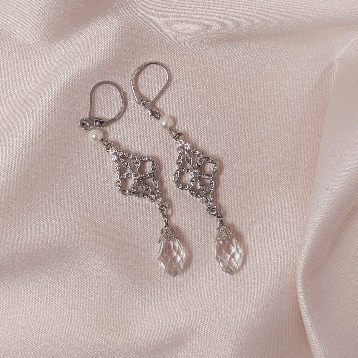 Victorian Crystal Earrings