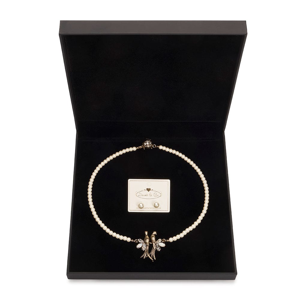 Love Birds Pearl Gift Set
