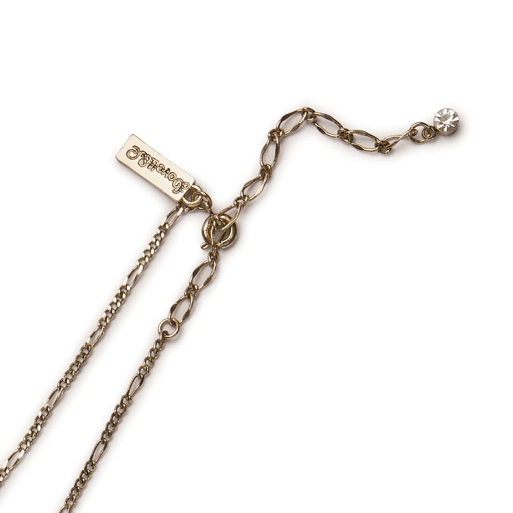 Green & Blue Enamel Ginkgo Leaf Necklace: Ginkgo Pendant