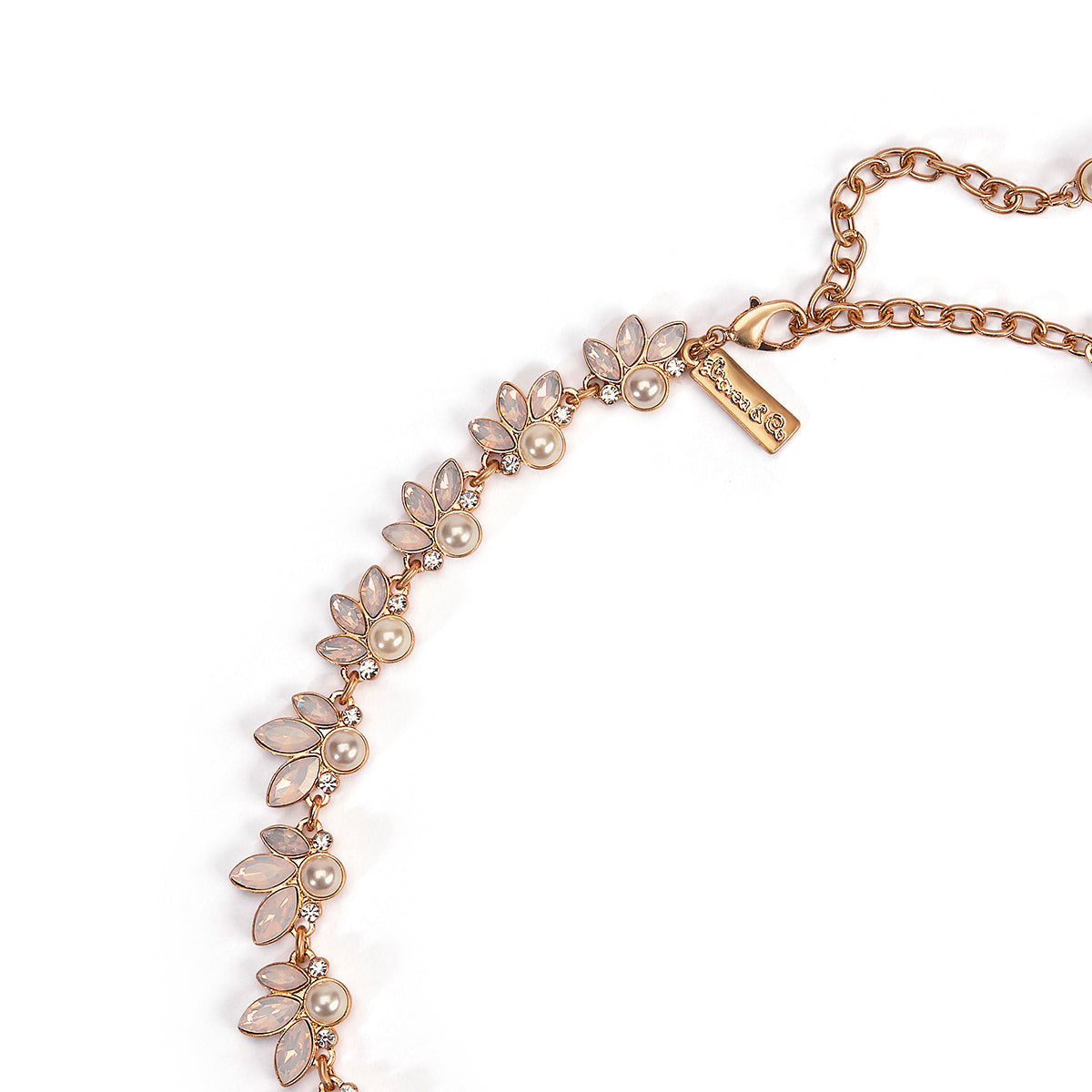 Light Pink Opal Necklace  Lovett & Co