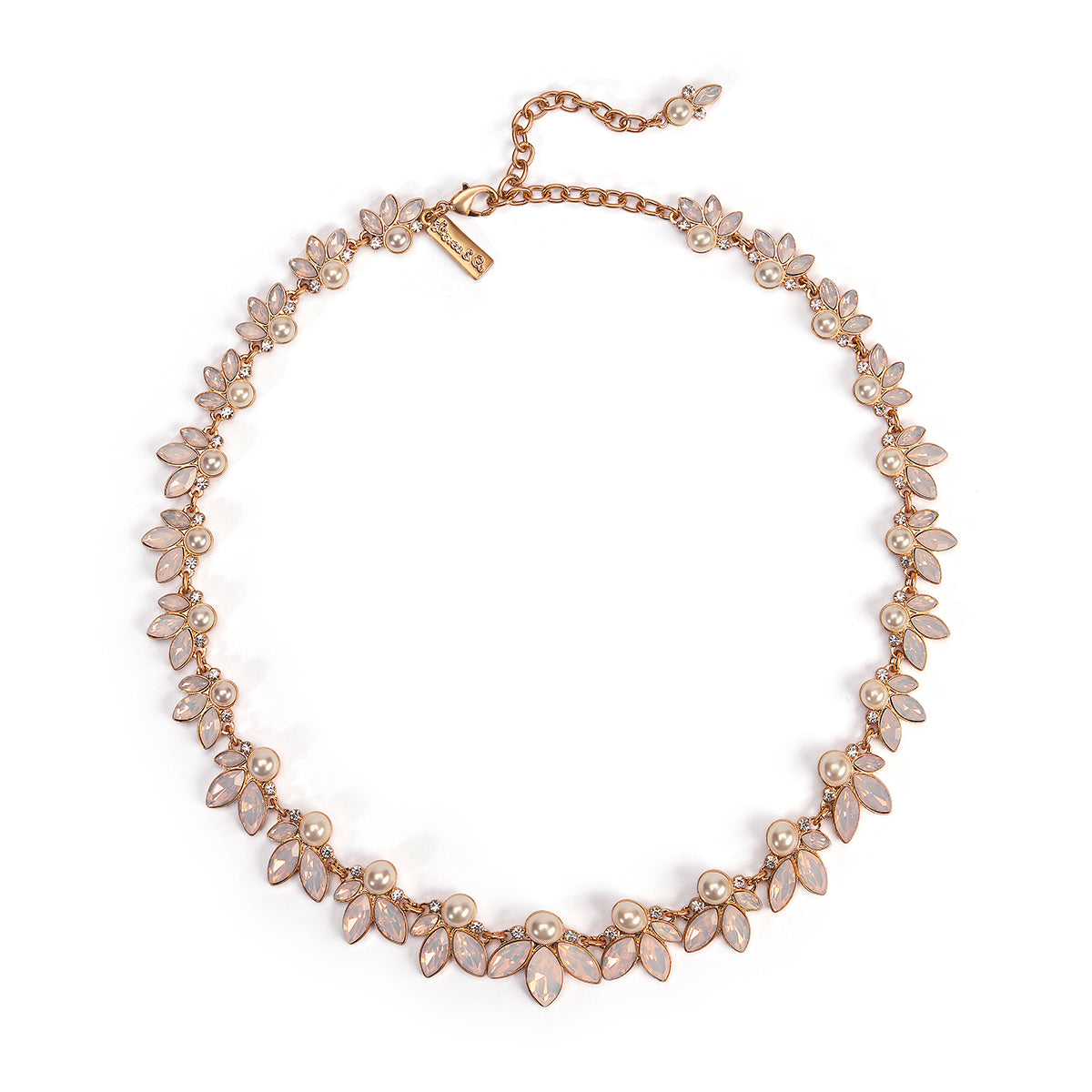 Light Pink Opal Necklace  Lovett & Co