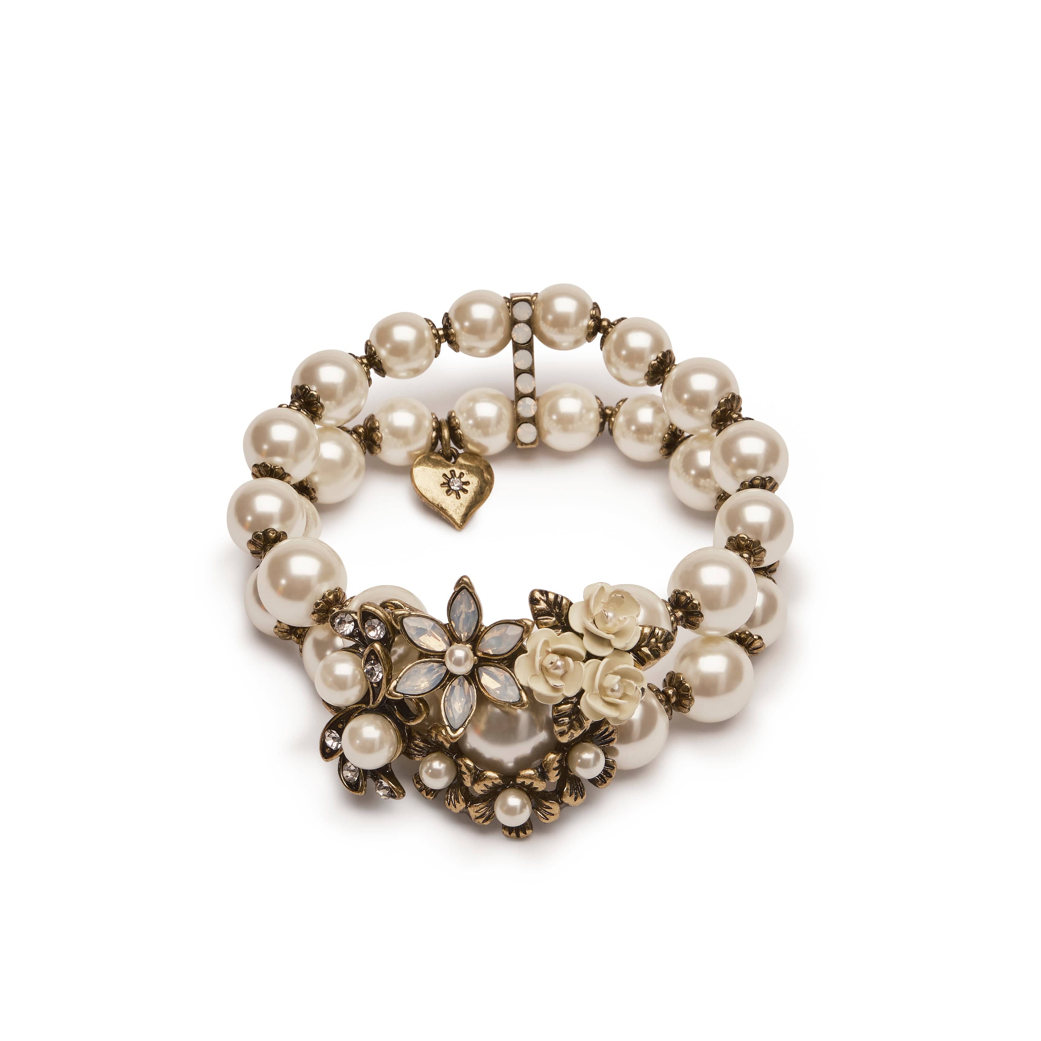 Miriam Haskell Inspired Pearl Bracelet  Lovett & Co