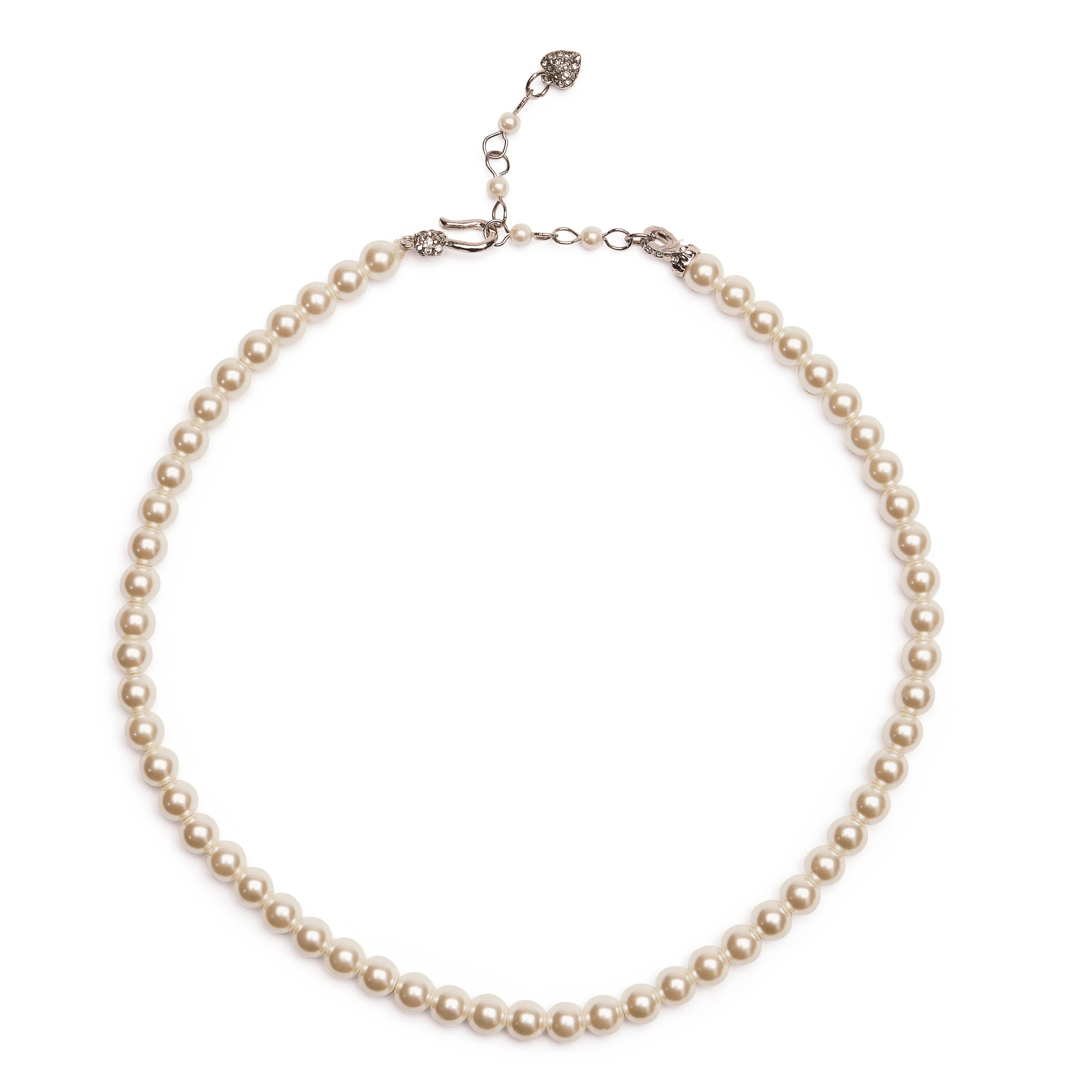 Cream Pearl Choker Necklace Grace Kelly Style