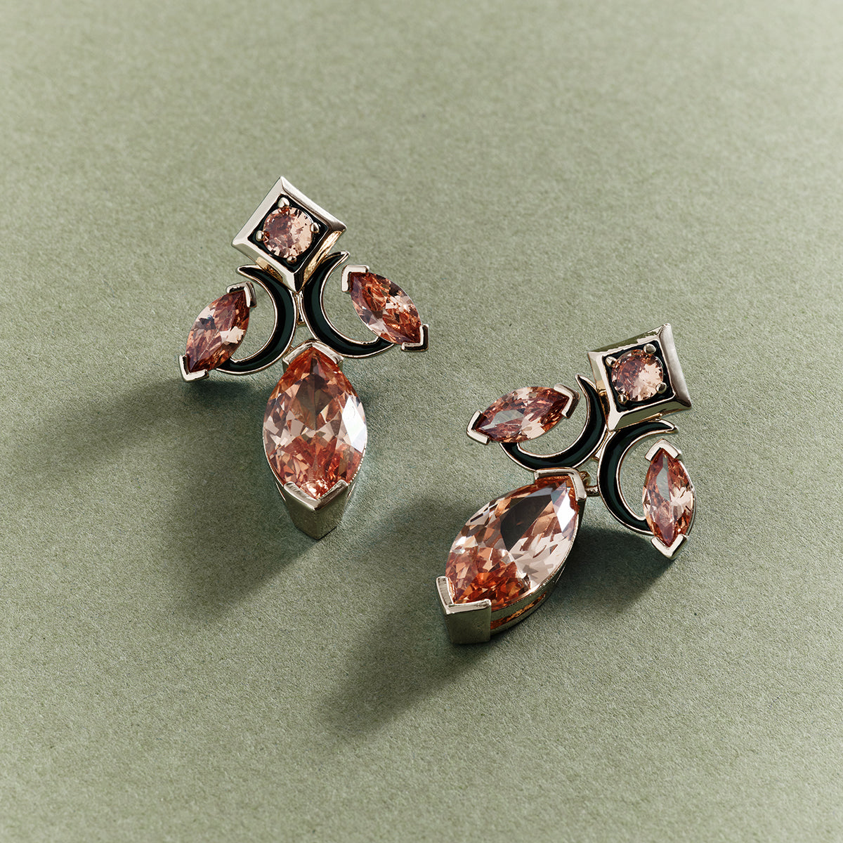 Old Sport Art Deco Earrings