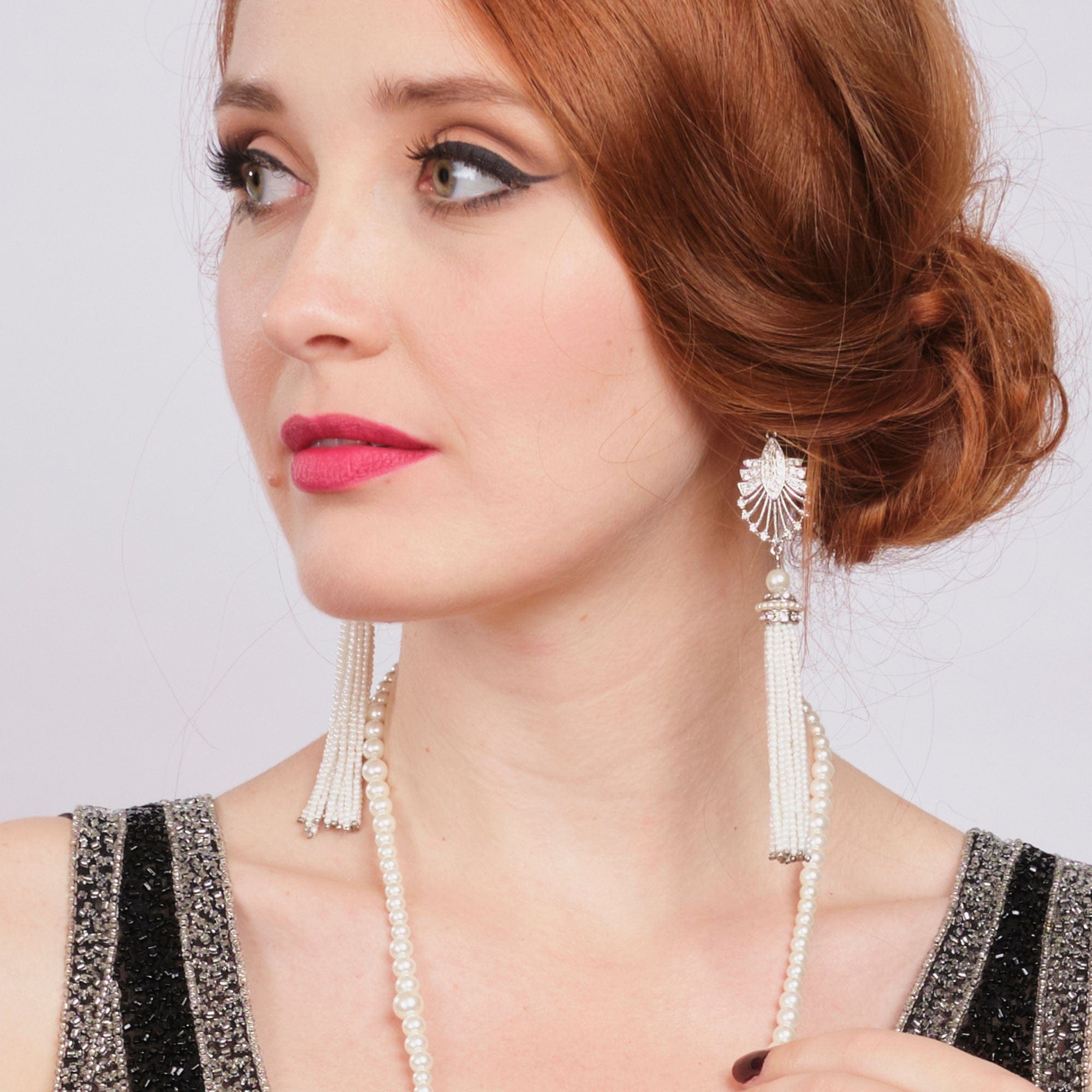 1920s Tassel Earrings  Lovett & Co