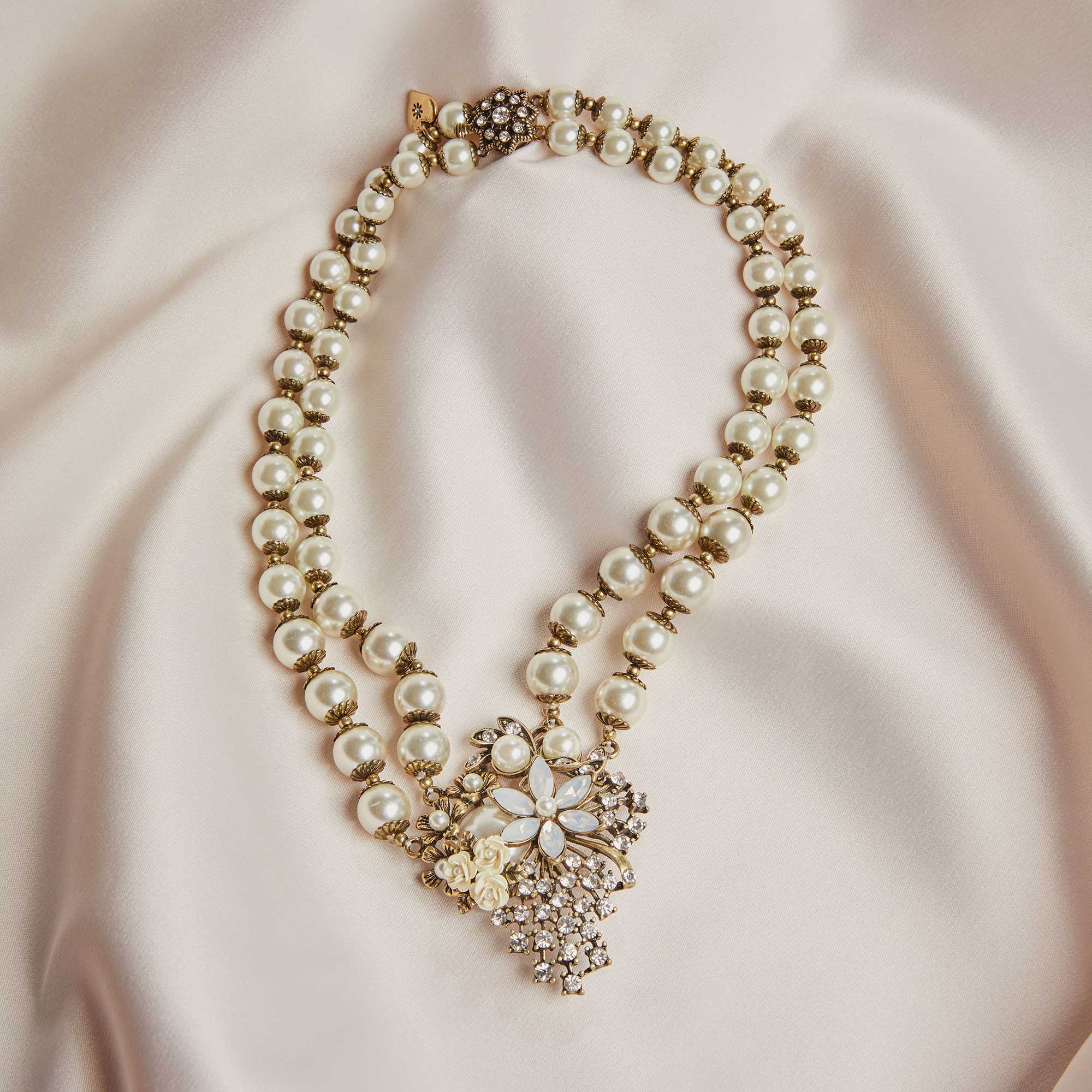 Miriam Haskell Inspired Pearl jewelry set  Lovett & Co