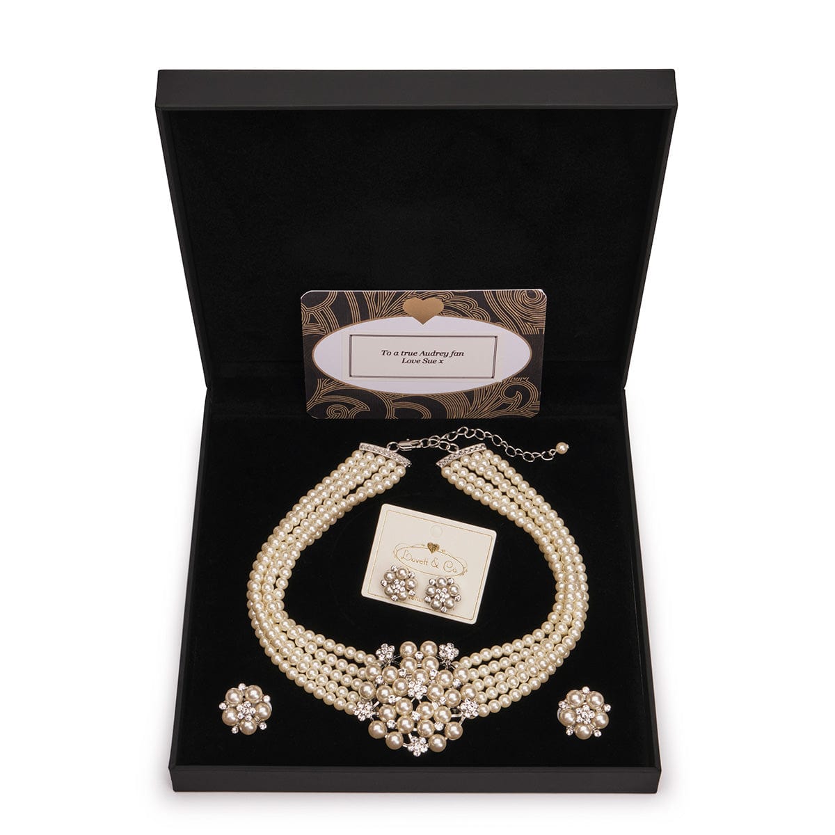 Audrey Hepburn Breakfast At Tiffany's Pearl Necklace  Lovett & Co