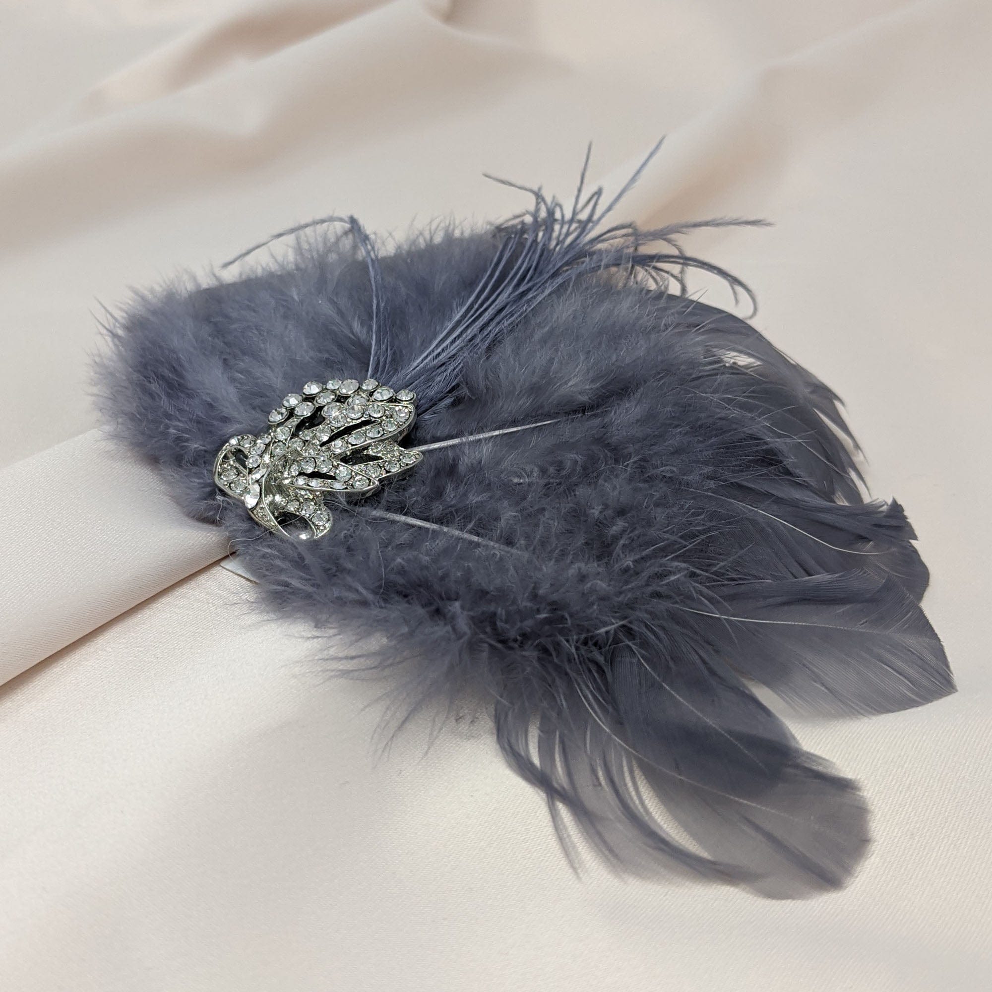 Gatsby Feather Hair Clip