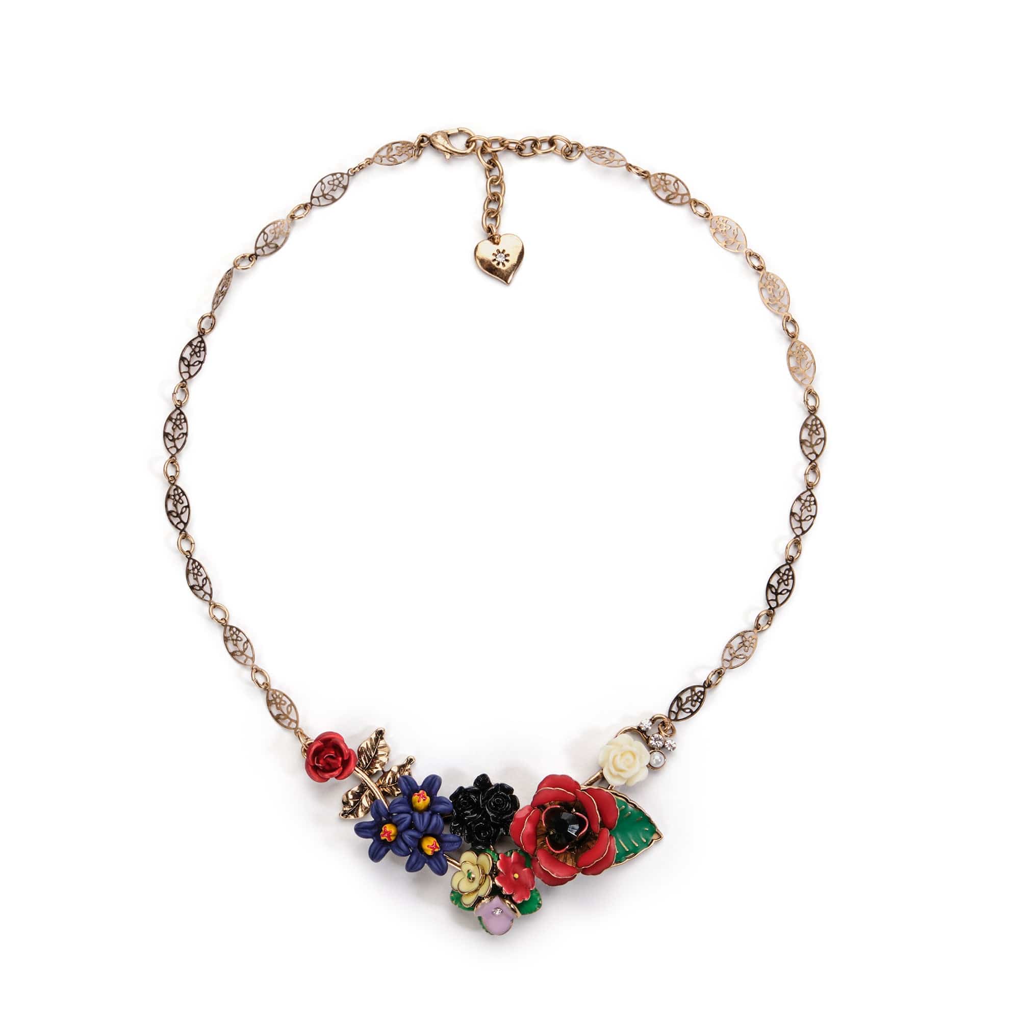 Frida Flower Necklace - Vintage Style Necklace