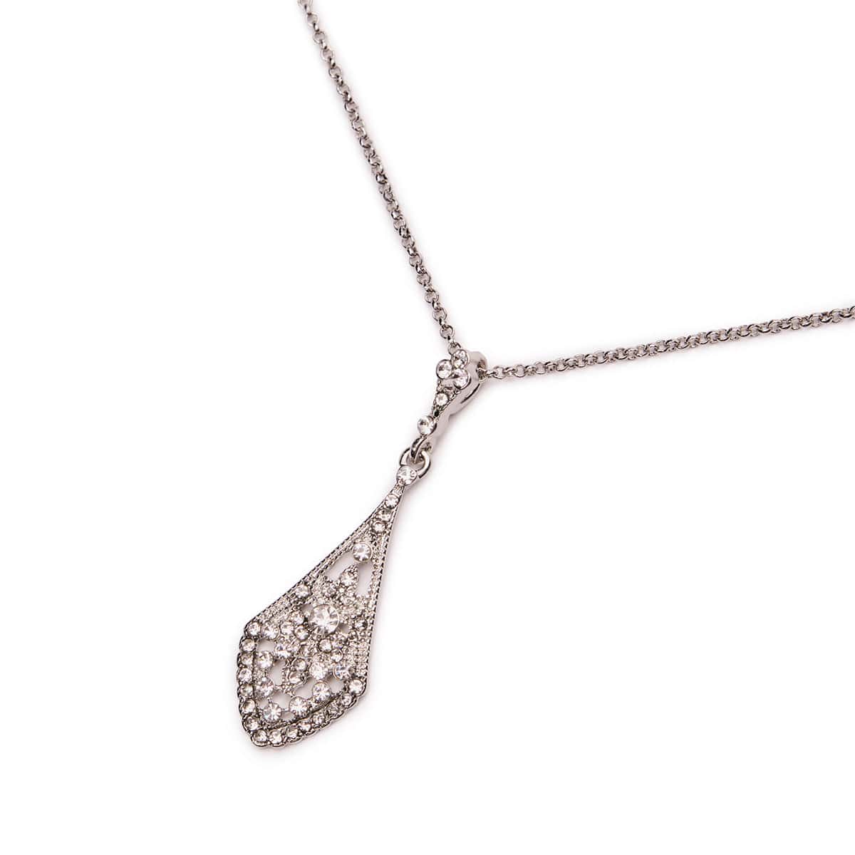 Crystal Art Deco Jewellery Set  Lovett & Co