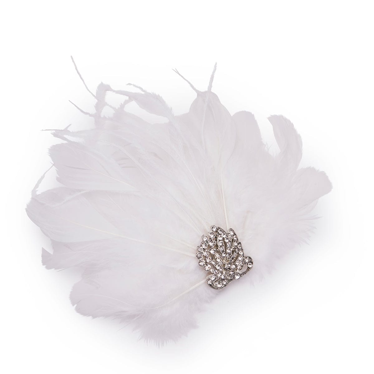 Feather Hair Clip flapper girl headpiece