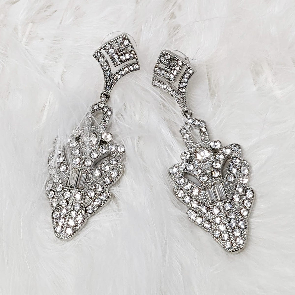 Silver Earrings  Past  Present of Ledbury