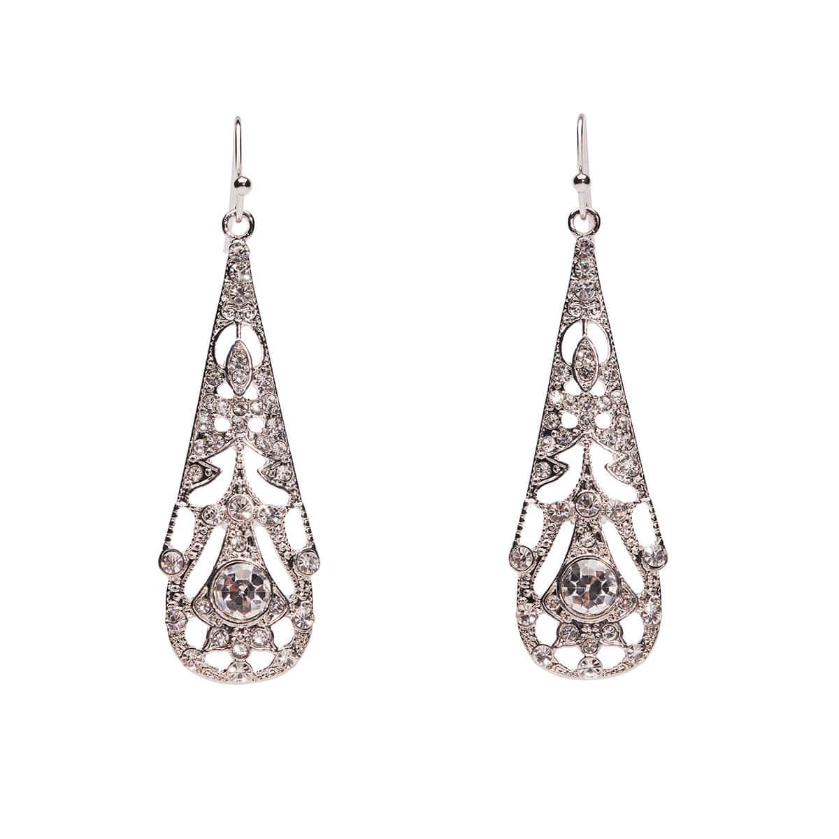 Sterling hot sale filigree earrings