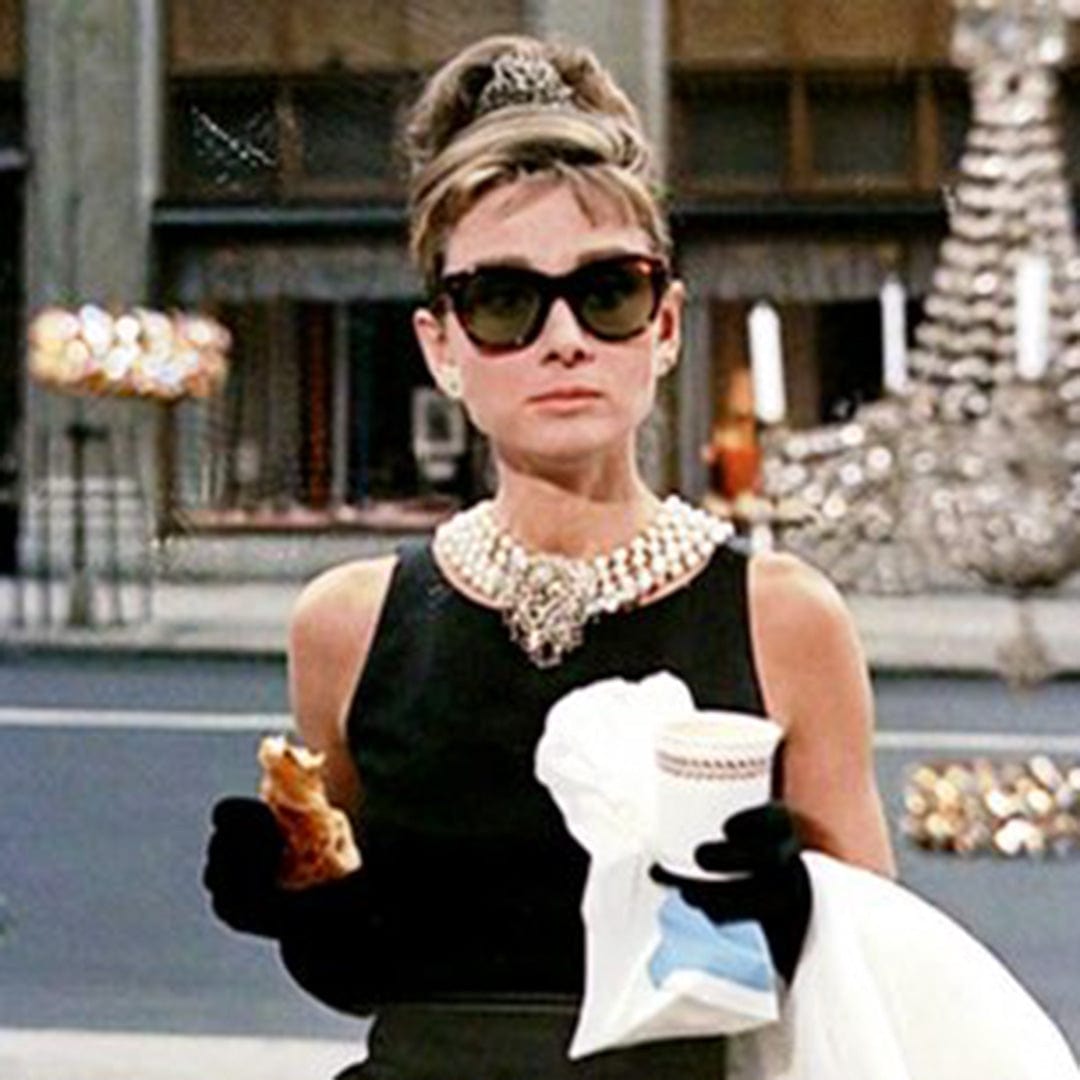 Audrey Hepburn in Breakfast at Tiaffanys