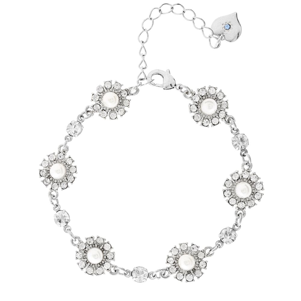 Grace Pearl Crystal Bracelet