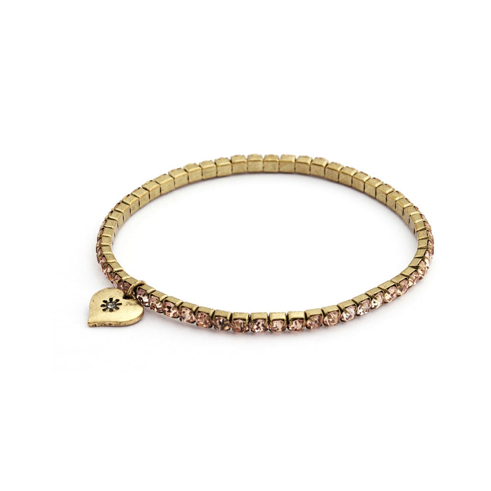 Picture of Diamante Stretch Bracelet (Turquoise)